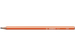 Μολύβι γραφίτη Stabilo Trio 369/03 2B orange